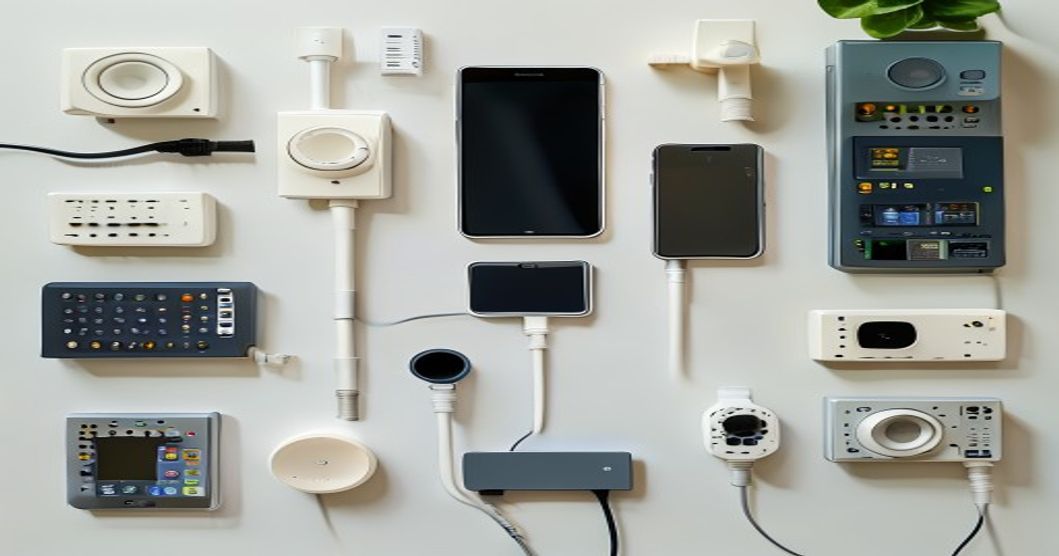 Collection of best travel adapters showing different outlet types and universal travel adapter options for international trips