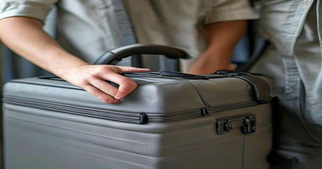 luggage corner guard installation to prevent damage