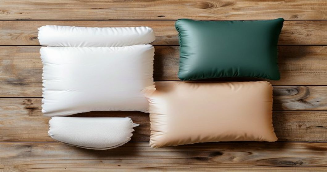 Comparison of different travel pillow types for neck support side by side