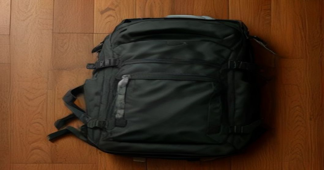 Travel backpack with a detachable daypack